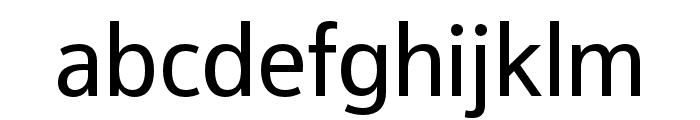 Pracharath Medium Font LOWERCASE