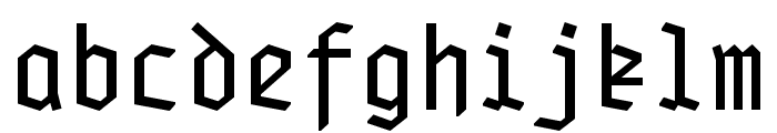 PragmataPro Fraktur Regular Font LOWERCASE