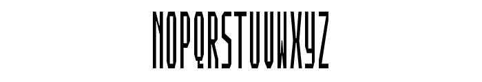 Pressato Condensed Font LOWERCASE