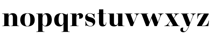 Presti Display Bold Font LOWERCASE