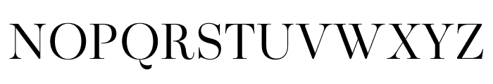 Presti Display Regular Font UPPERCASE