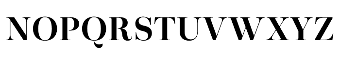 Presti Display Semibold Font UPPERCASE