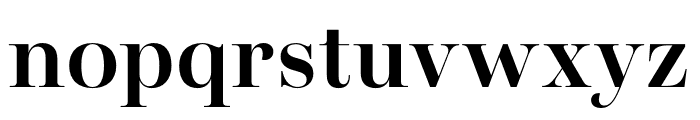 Presti Display Semibold Font LOWERCASE