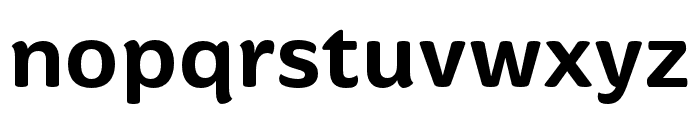 Preuksa Bold Font LOWERCASE