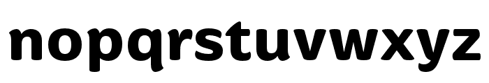 Preuksa Extra Bold Font LOWERCASE