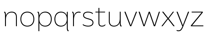 Preuksa Extra Light Font LOWERCASE