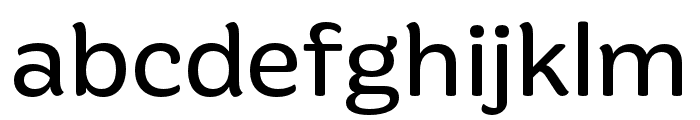 Preuksa Medium Font LOWERCASE