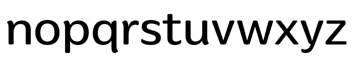 Preuksa Medium Font LOWERCASE