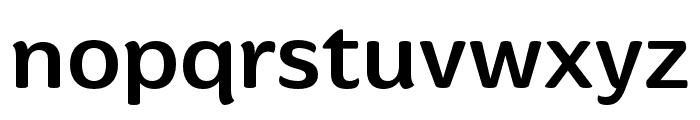 Preuksa Semibold Font LOWERCASE