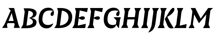 PrincipiaVF Italic Font UPPERCASE