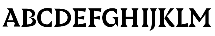 PrincipiaVF Regular Font UPPERCASE