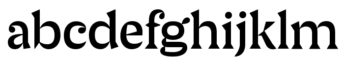 PrincipiaVF Regular Font LOWERCASE