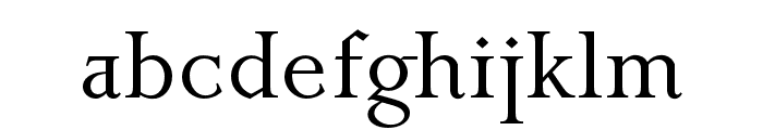 Priori Serif OT Regular Font LOWERCASE