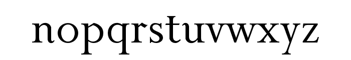 Priori Serif OT Regular Font LOWERCASE
