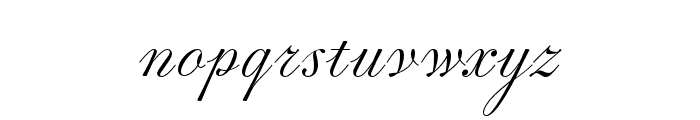 Pritzious Schrift Font LOWERCASE