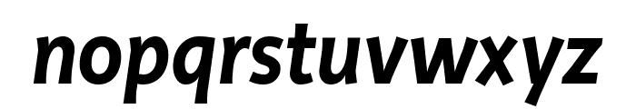 Productus Semi Bold Italic Font LOWERCASE