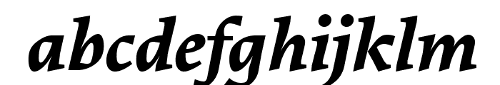 Proforma Bold Italic Font LOWERCASE