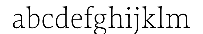 Proforma Ultra Light Font LOWERCASE
