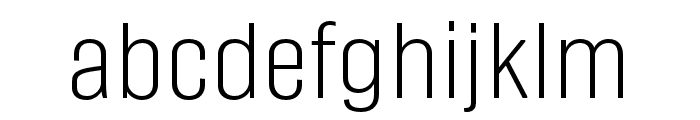 Protipo Compact Thin Font LOWERCASE