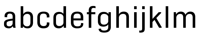 Protipo Narrow Regular Font LOWERCASE