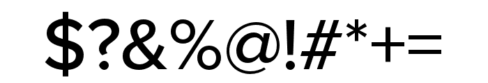 Proxima Nova Condensed Medium Font OTHER CHARS