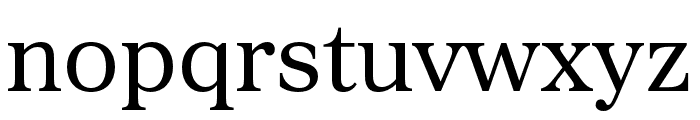 Proxima Sera Regular Font LOWERCASE