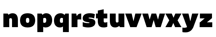Puffin Black Font LOWERCASE