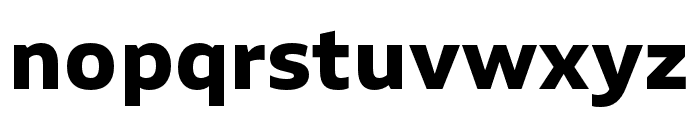 Puffin Bold Font LOWERCASE