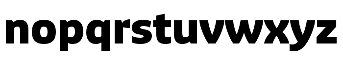 Puffin Display ExtraBold Font LOWERCASE