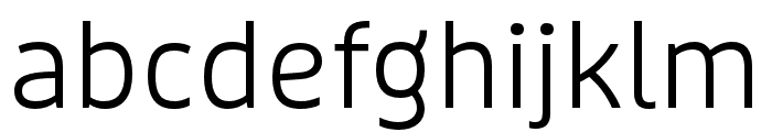 Puffin Display Light Font LOWERCASE