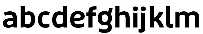 Puffin Display SemiBold Font LOWERCASE
