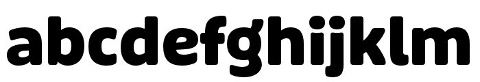 Puffin Display Soft ExtraBold Font LOWERCASE