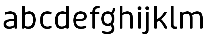 Puffin Display Soft Regular Font LOWERCASE