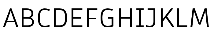 Puffin Light Font UPPERCASE