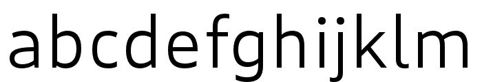 Puffin Light Font LOWERCASE
