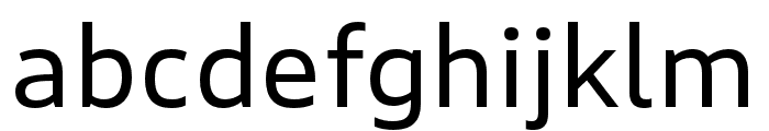Puffin Regular Font LOWERCASE