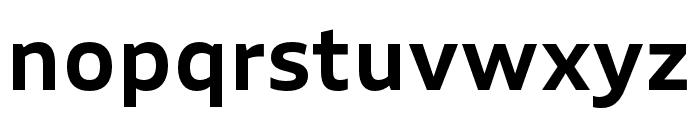 Puffin SemiBold Font LOWERCASE