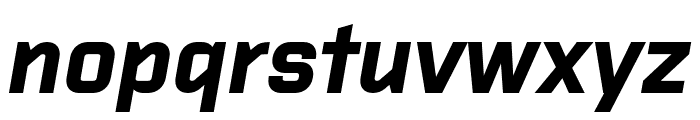 Purista Bold Italic Font LOWERCASE