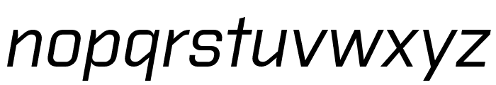 Purista Medium Italic Font LOWERCASE