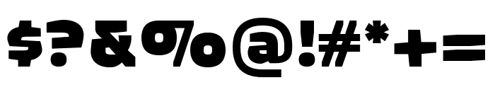 Quagmire Black Font OTHER CHARS