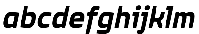 Quagmire SemiBold Italic Font LOWERCASE