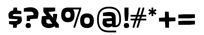 Quagmire SemiBold Font OTHER CHARS