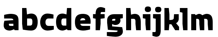 QuagmireExtended Bold Font LOWERCASE