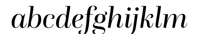 Questa Grande Italic Font LOWERCASE