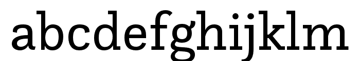 Questa Slab Regular Font LOWERCASE