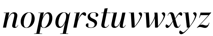 Quinn Display SemiBold Italic Font LOWERCASE