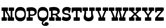 Quirkwood Chunky Bold Bright Font UPPERCASE