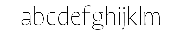 Quiverleaf CF Light Font LOWERCASE