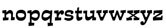 R41 Estro Bold Font LOWERCASE