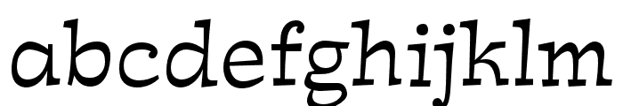 R41 Estro Light Font LOWERCASE